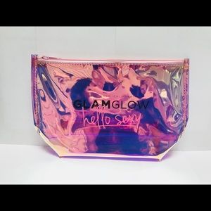 Glamglow Hello Sexy Cosmetics Plastic Pouch Zipper